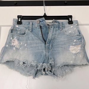 Hollister Women’s High Wasted Shorts Size 0